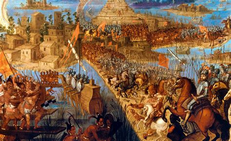 The Fall of Tenochtitlan: A Climactic Clash Between Indigenous Power and Spanish Conquest